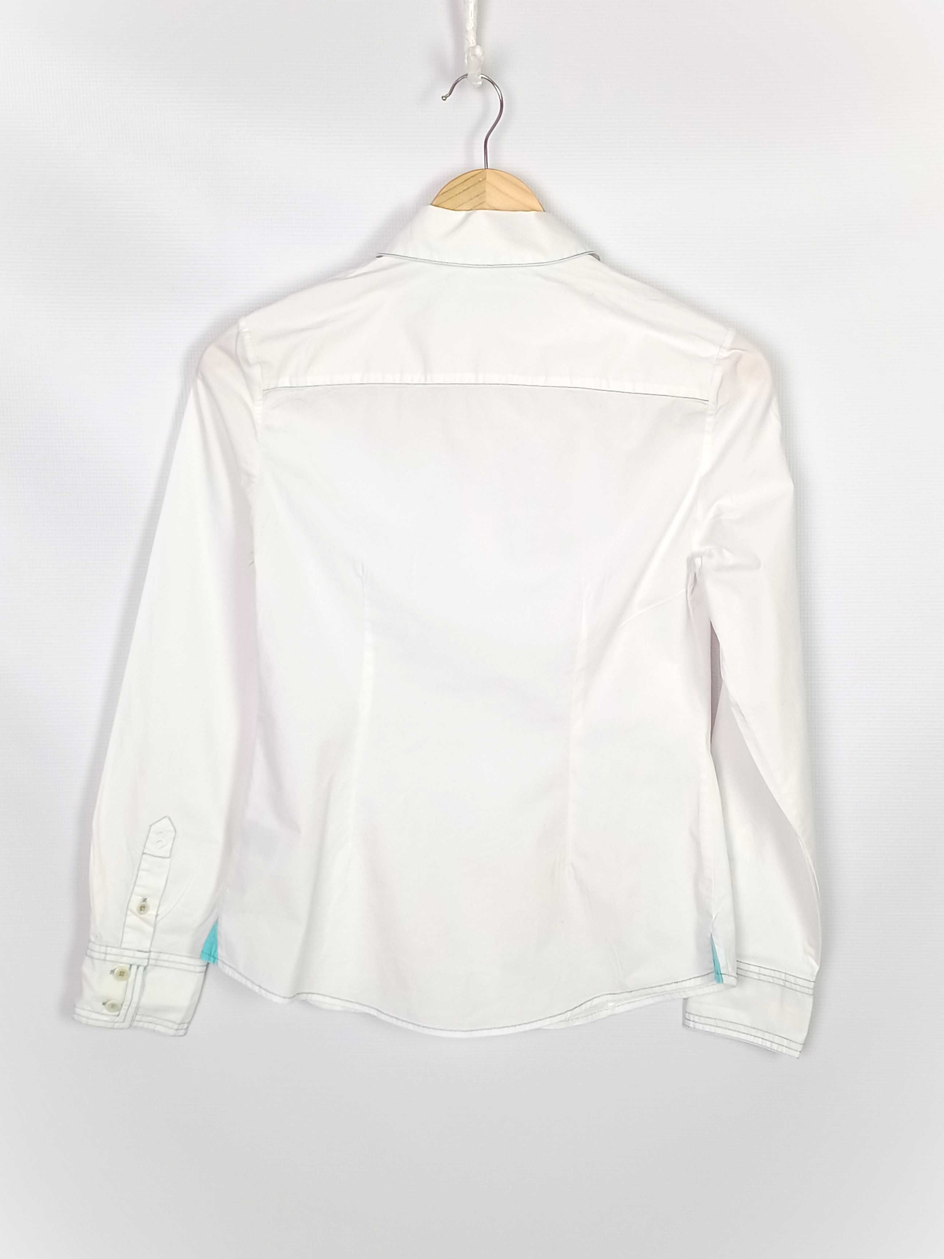 Biała koszula markowa bawełniana damska Boden 36 S