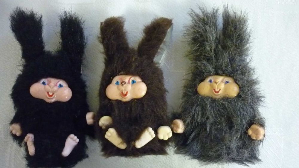 Зайченята, зайчики СРСР  три штуки