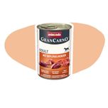 Animonda GranCarno Wieprzowina Serca drobiowe 6x400g Karma mokra