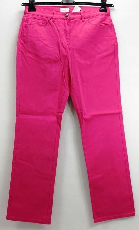 20) Spodnie jeansowe fuksja 46 NOWE