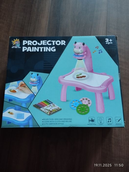 Projektor do rysowania Różowy