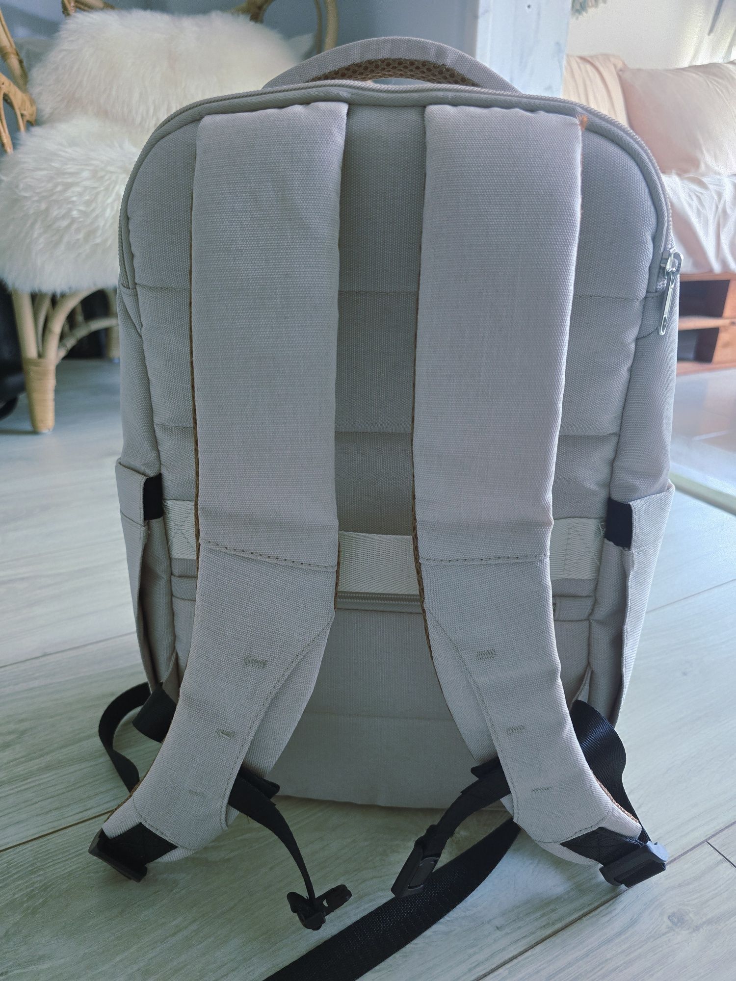 Mochila de cabine bege