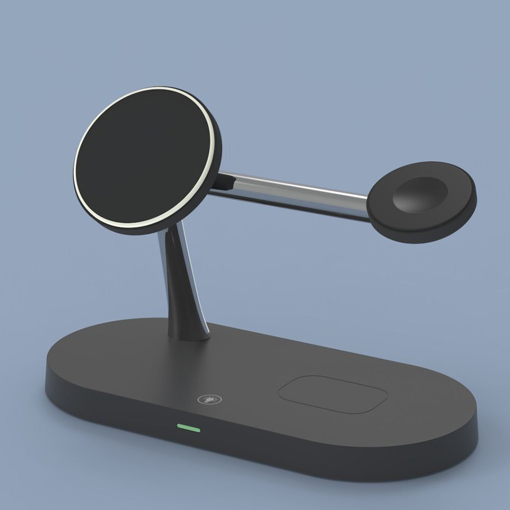 Ładowarka Indukcyjna 3W1 Magsafe, Airpods, Apple Watch Z Lampką Led