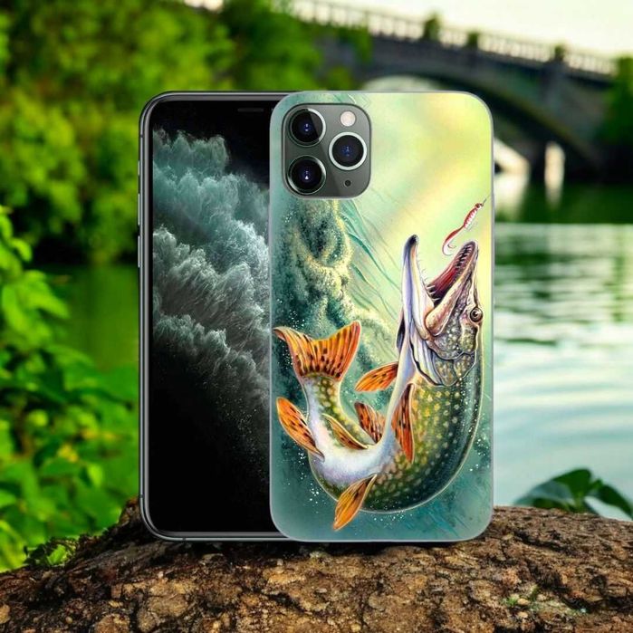 Etui dla wędkarza wędkarskie iPhone Samsung Huawei OPPO VIVO Realme