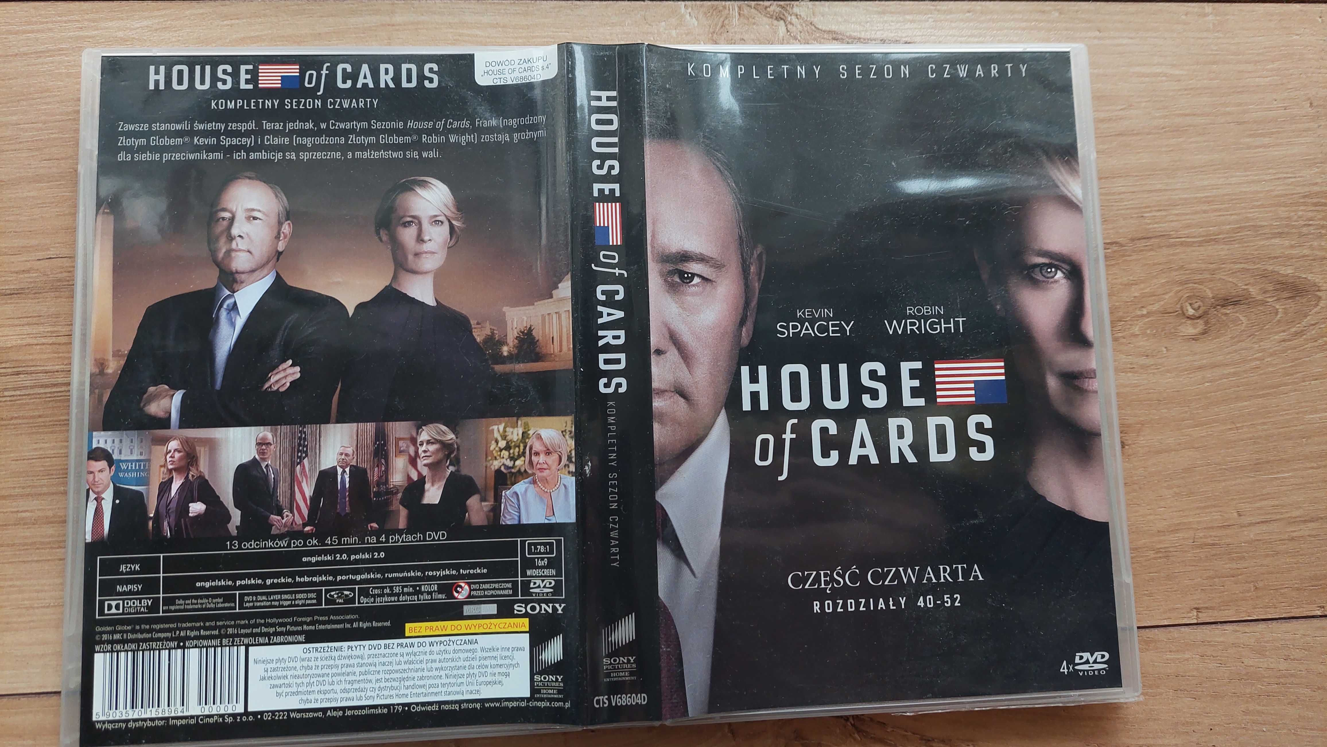 serial   - House of Cards - sezon 4, rozdziały 40-52