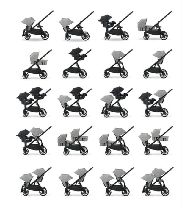 Carrinho de passeio (gemeos ou individual)Baby Jogger City Select Lux