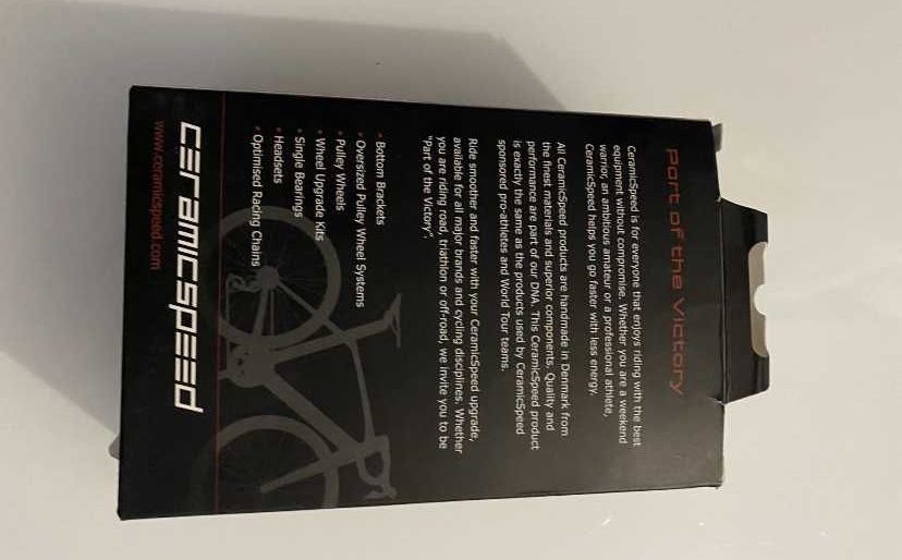 Ceramicspeed Łożysko Wewnętrzne T45 82 5x24 22 2mm Czarne