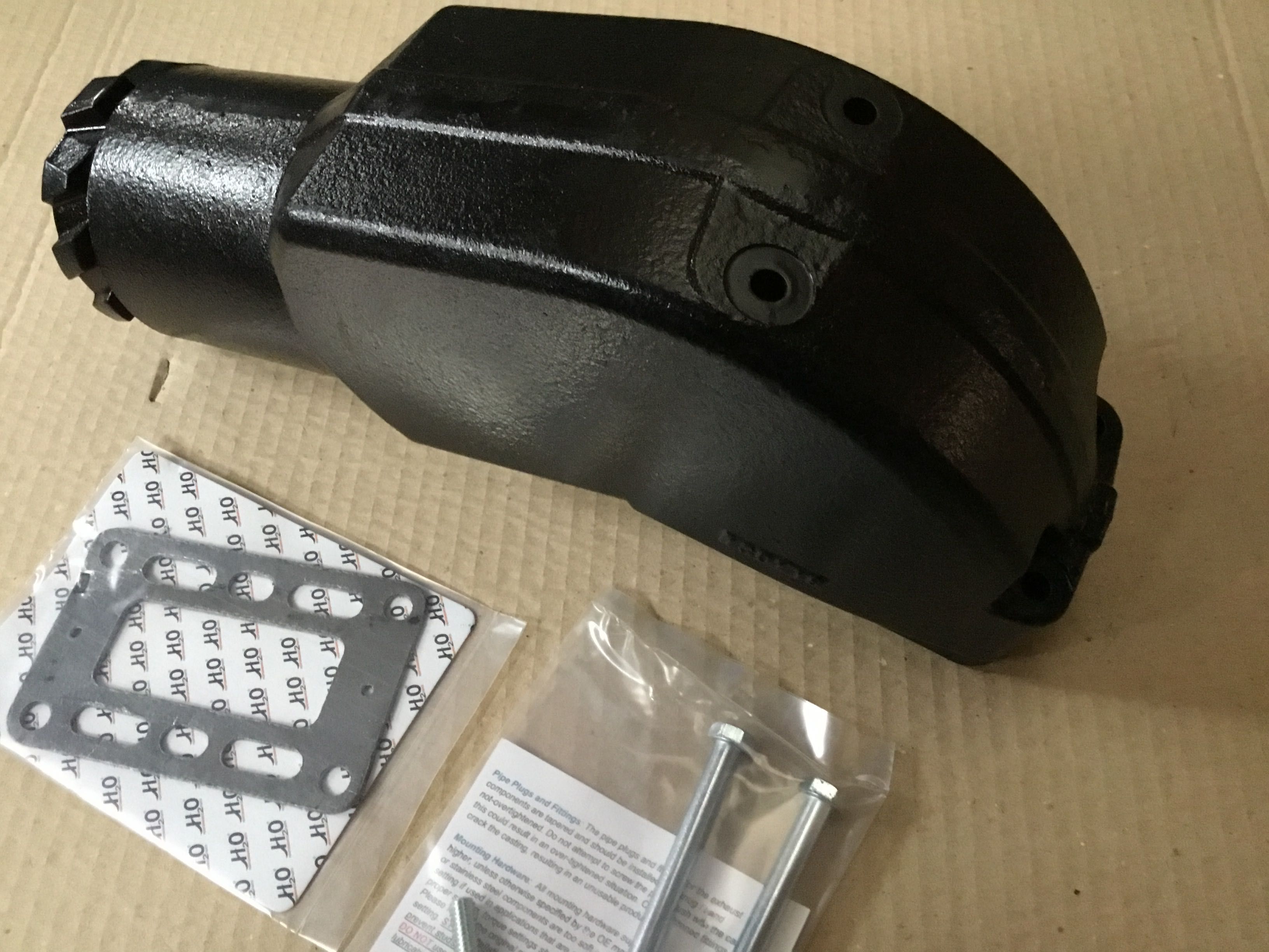 Коліно вихлопу V6 V8 Volvo Penta 856891  855384 Sierra 18-1935 1