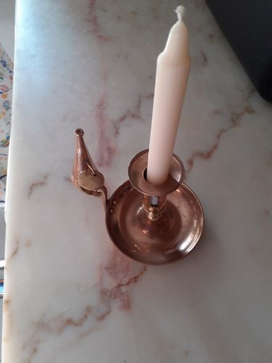 Candelabro em bronze