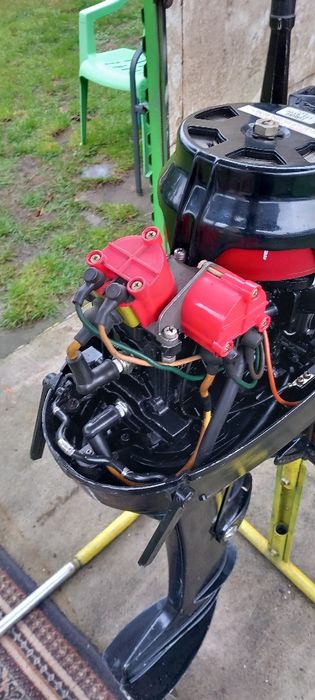 Silnik zaburtowy MERKURY 7,5 HP w idealnym stanie,