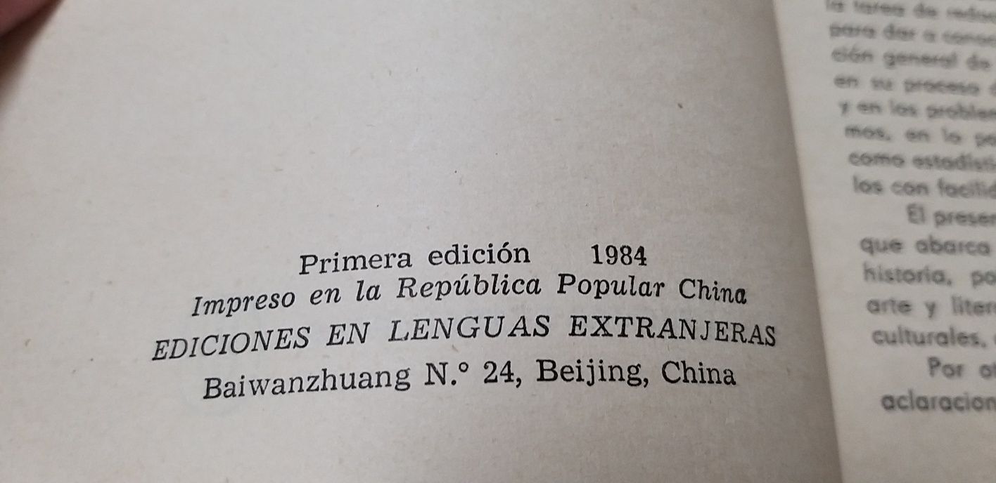 La Historia, colleción china.