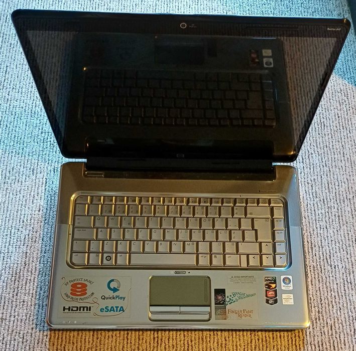Computador Portátil HP (Avariado, Para peças)
