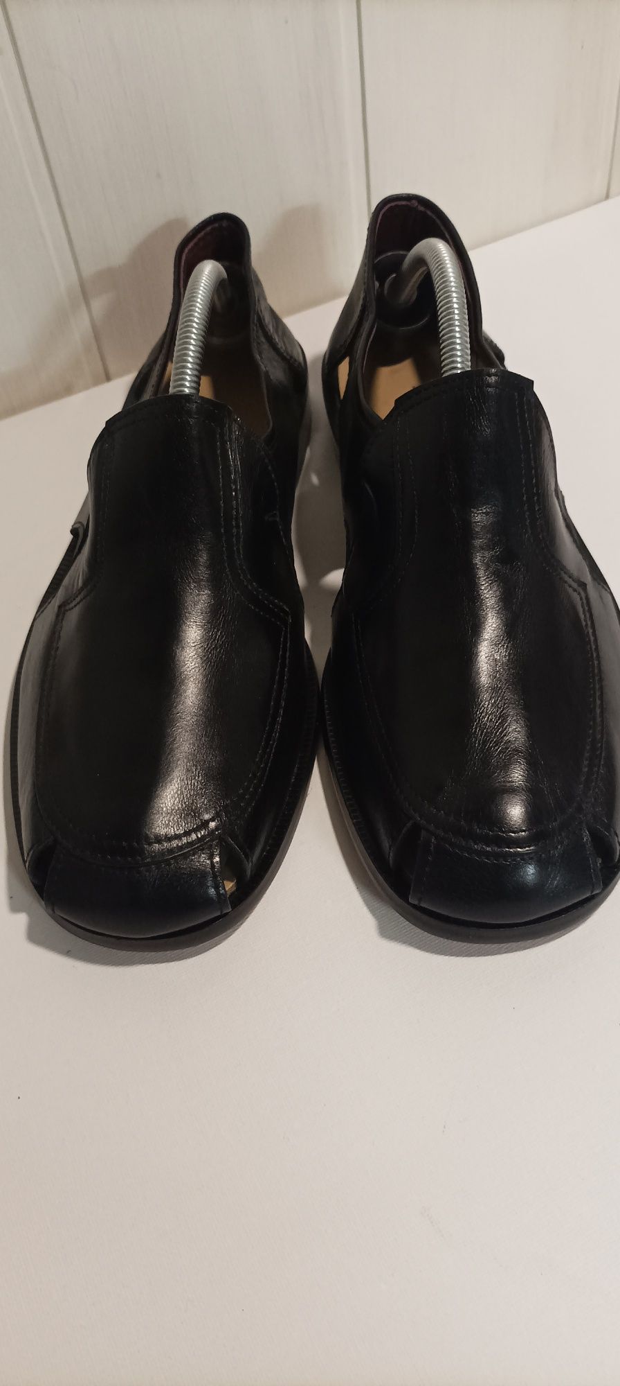 Buty męskie włoskie letnie skóra marki Verrocchio