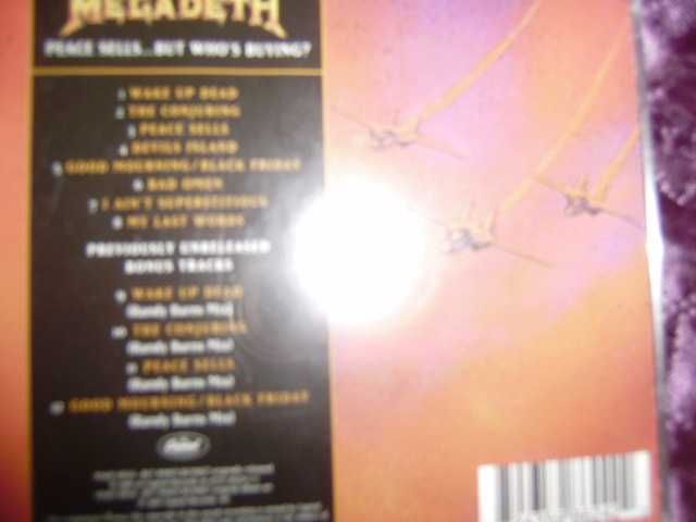 Megadeth "Peace  sells...but  whos  buying ?" - CD диск