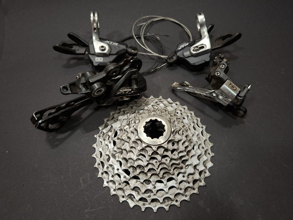Zestaw napęd Shimano XTR/Deore XT M-980/780