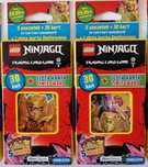 2 X blister Lego Ninjago 8 CRYSTALIZED saszetki 10+ 2 ZŁOTE