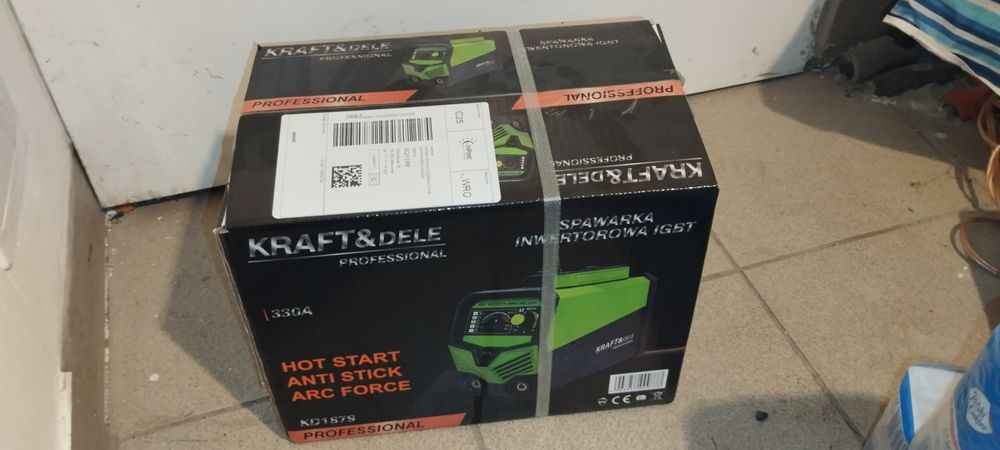 Spawarka inwertorowa Kraft&Dele nowa w kartonie nie otwierana KD1879