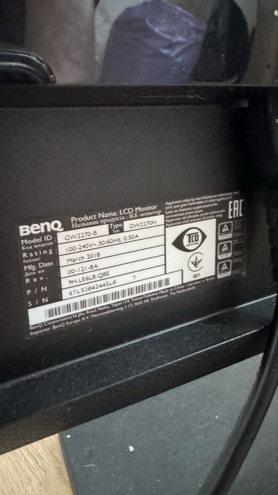 Monitor Benq para PC
