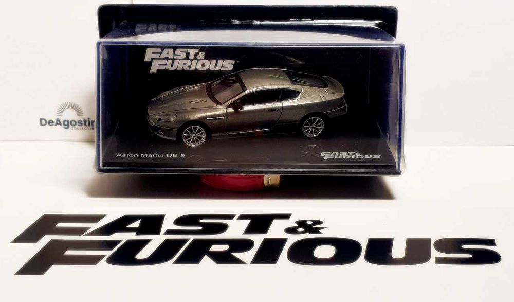 Aston Martin DB 9 Fast&Furious 1:43 Szybcy i Wściekli DeAgostini Nr76