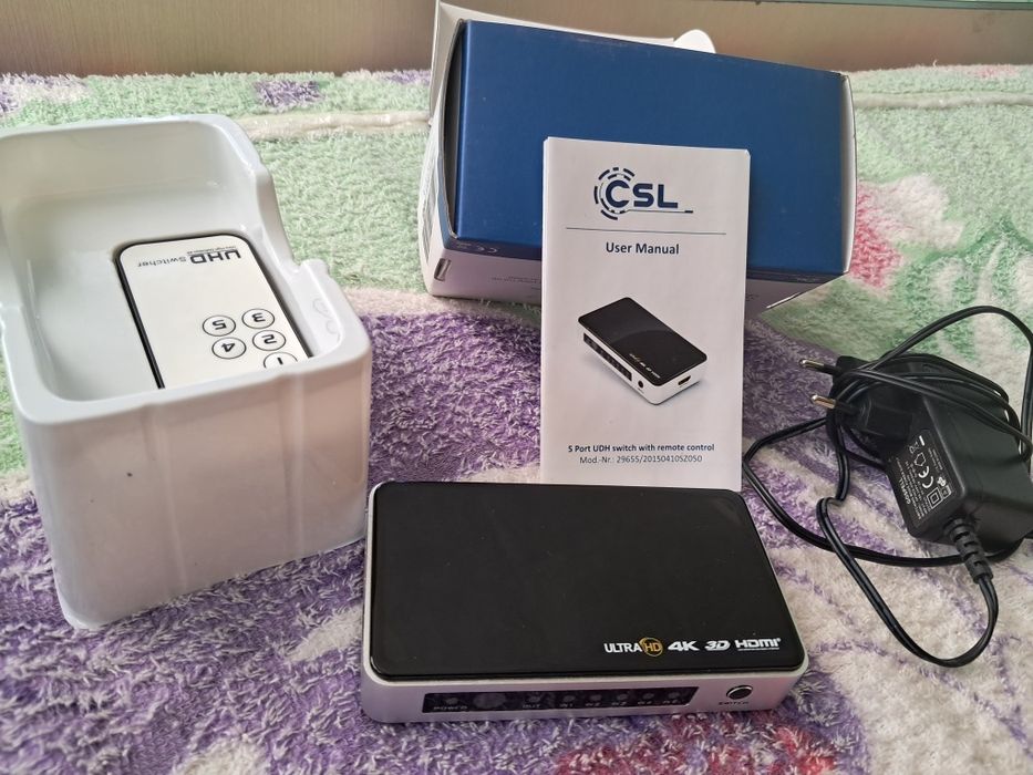 Комутатор UDH switch with remote control