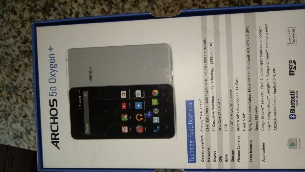 Smartphone Archos 16GB 2 RAM peças