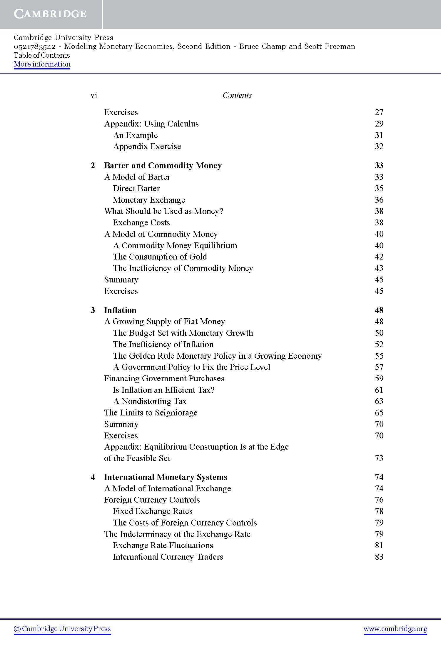 Modeling Monetary Economies: Champ, Bruce/ Freeman, Scott 2nd edition
