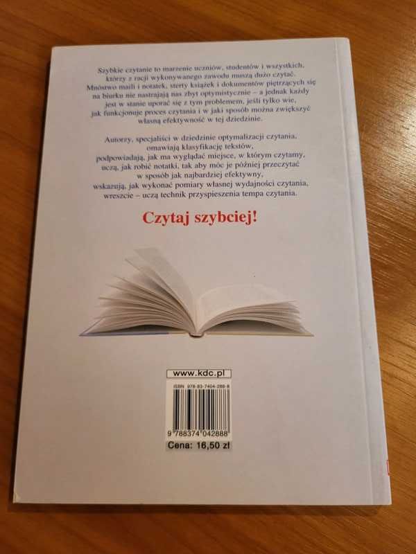 Techniki szybkiego czytania Rotraut Michelmann Walter Uwe Michelmann