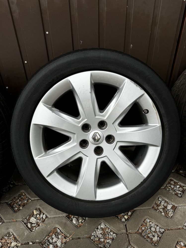 Felgi Koła 5x108 Renault Espace 245/45/18 Velsatis Laguna Megane Tpms