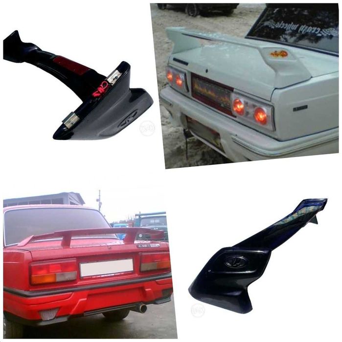 Спойлер Спорт на ВАЗ 2101 2103 2106 Высокий спойлер 2105 2107 21099