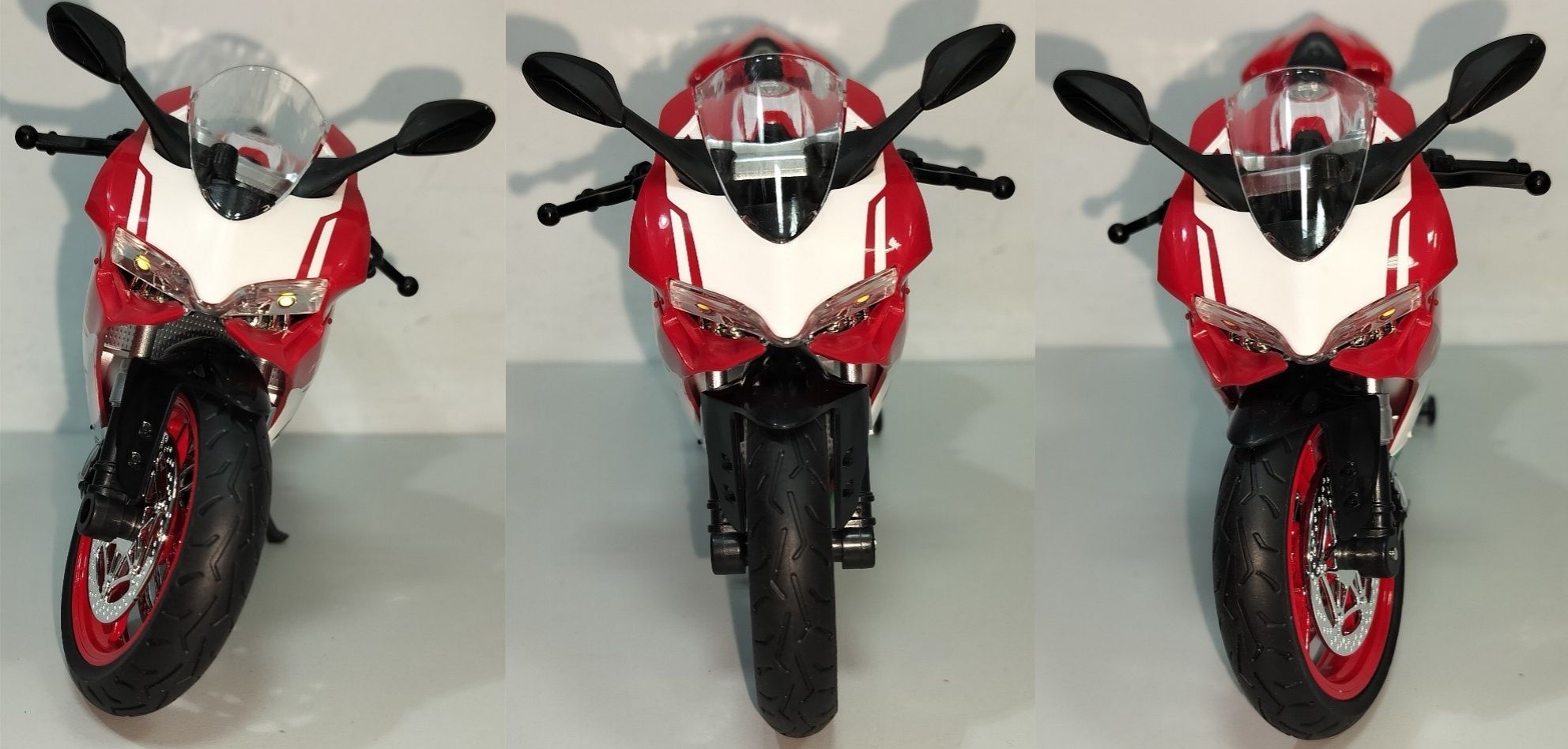 Ducati 1199 Panigale модель мотоцикла 1:9 со звуком и светом металл
