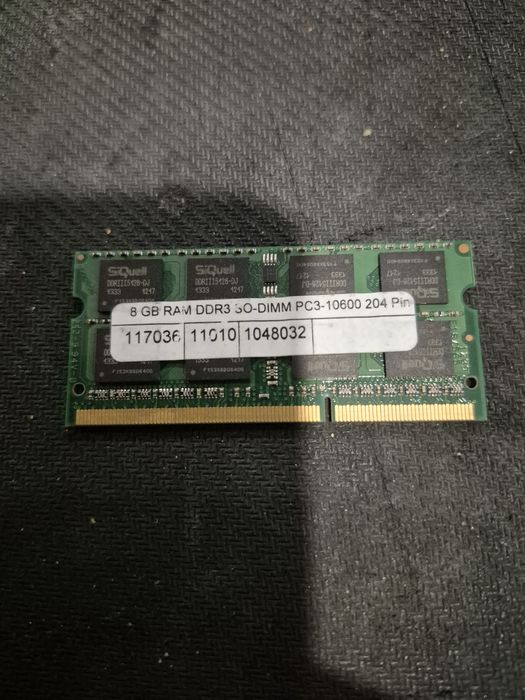 Ram Ddr3 8gb 1333 PC3-10600