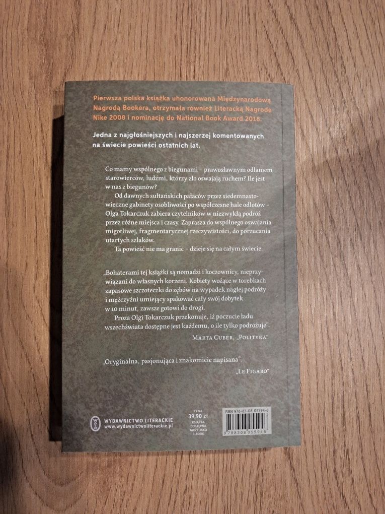 Olga Tokarczuk Księgi Jakubowe Bieguni