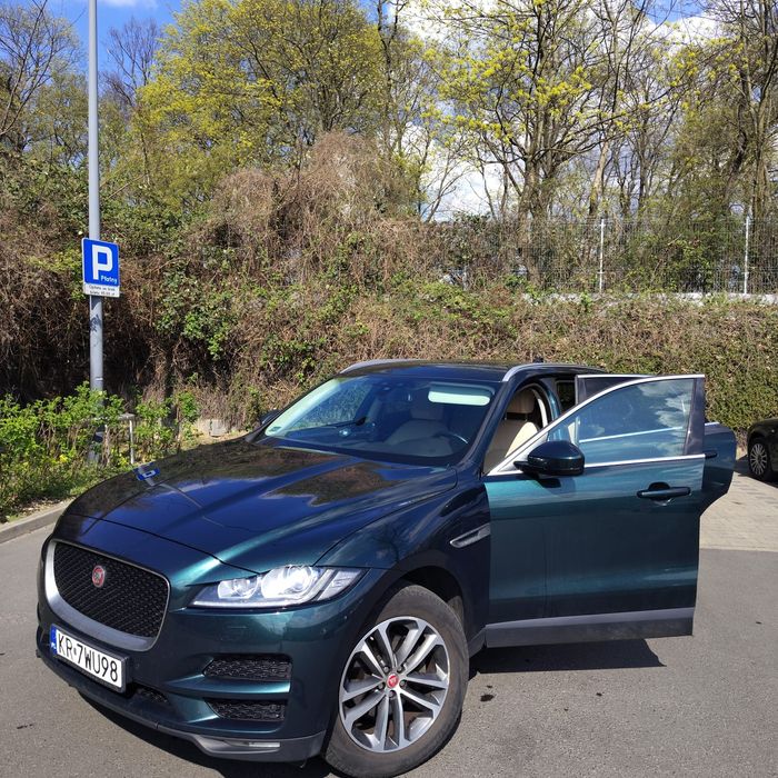 Jaguar F-Pace 2.0 i4D AWD 185hp 2018 pierwsza rejestracja