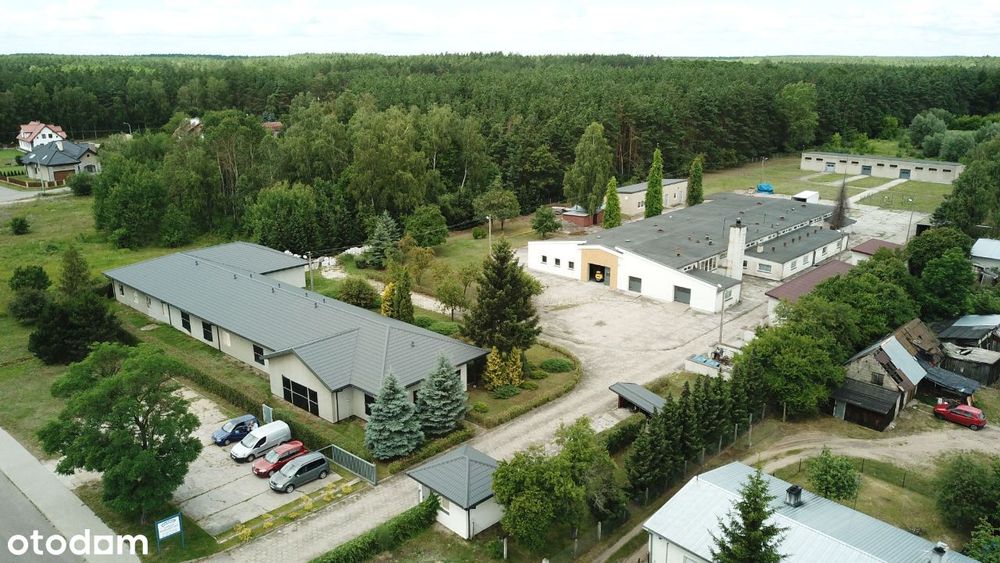Nieruchomość z halą produkcyjno-magazynową