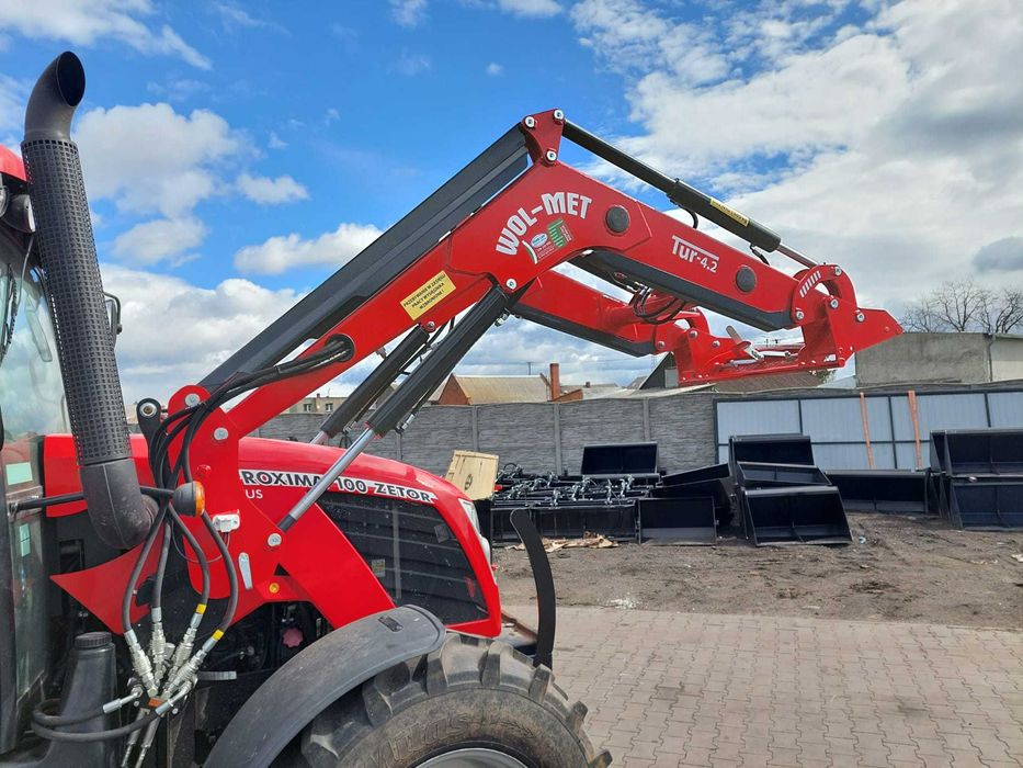 HIT TUR Ładowacz czołowy Belarus Zetor Pronar MTZ TUR WOL-MET DOWÓZ