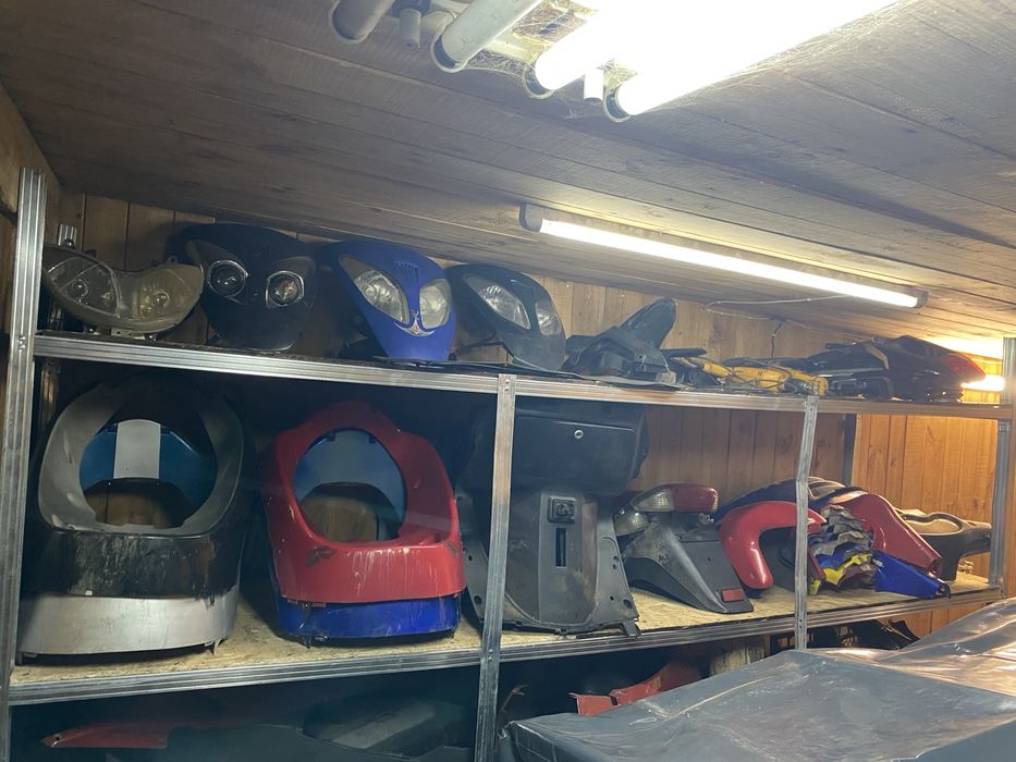 запчасти на скутер viper stom 50 150 fada futong