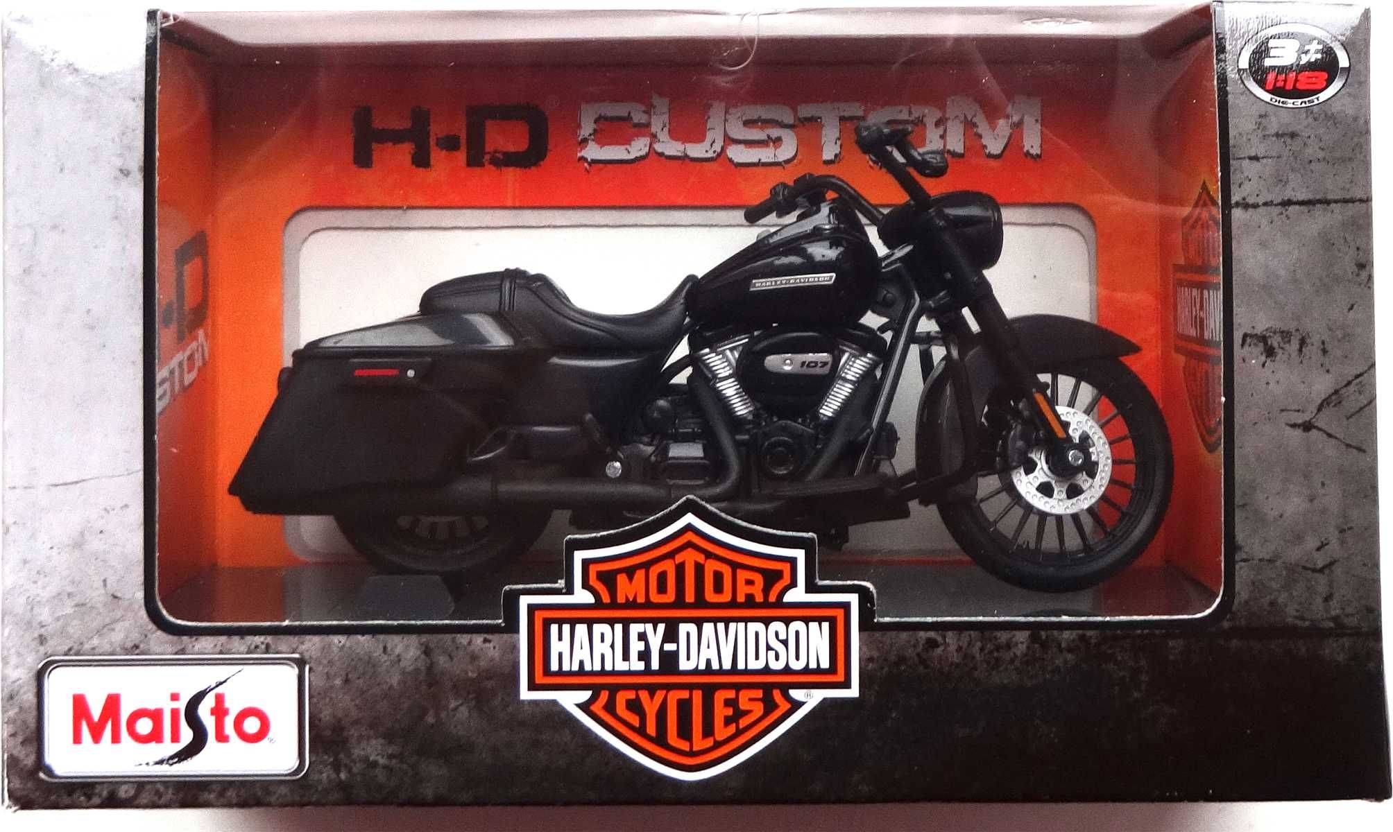 Модель мотоцикла Harley-Davidson 2017 Road King Special 1:18