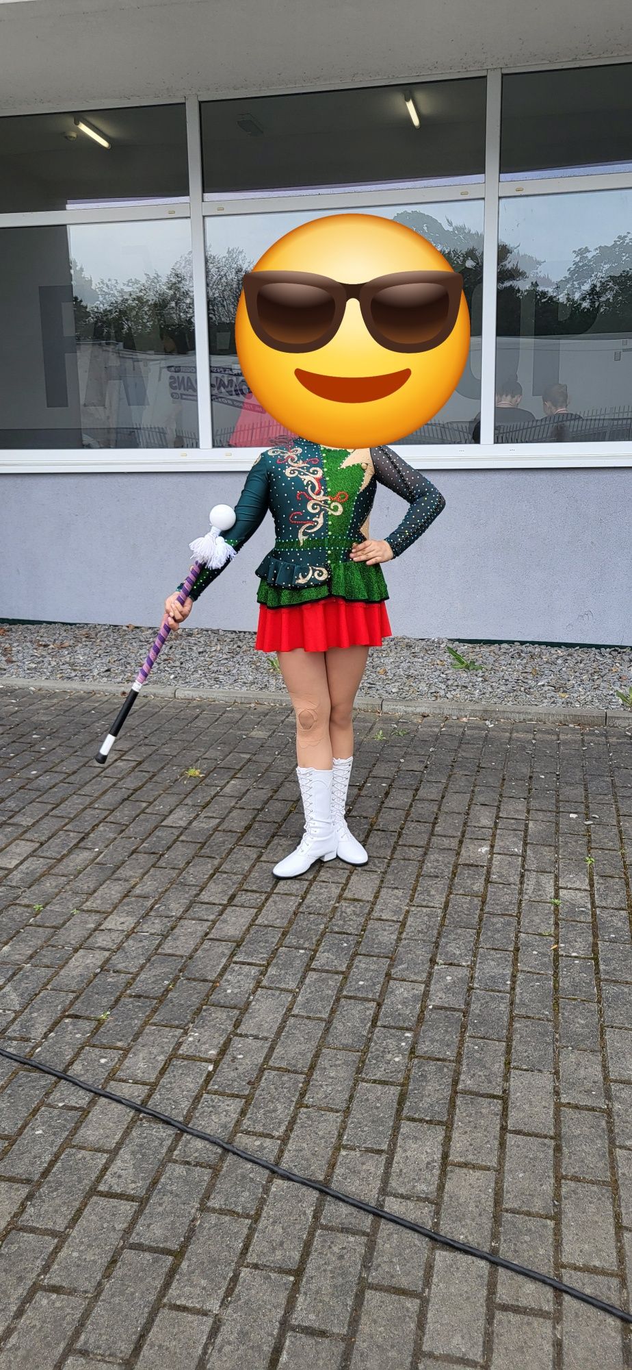 Sukienka do tańca gimnastyka,mażoretki