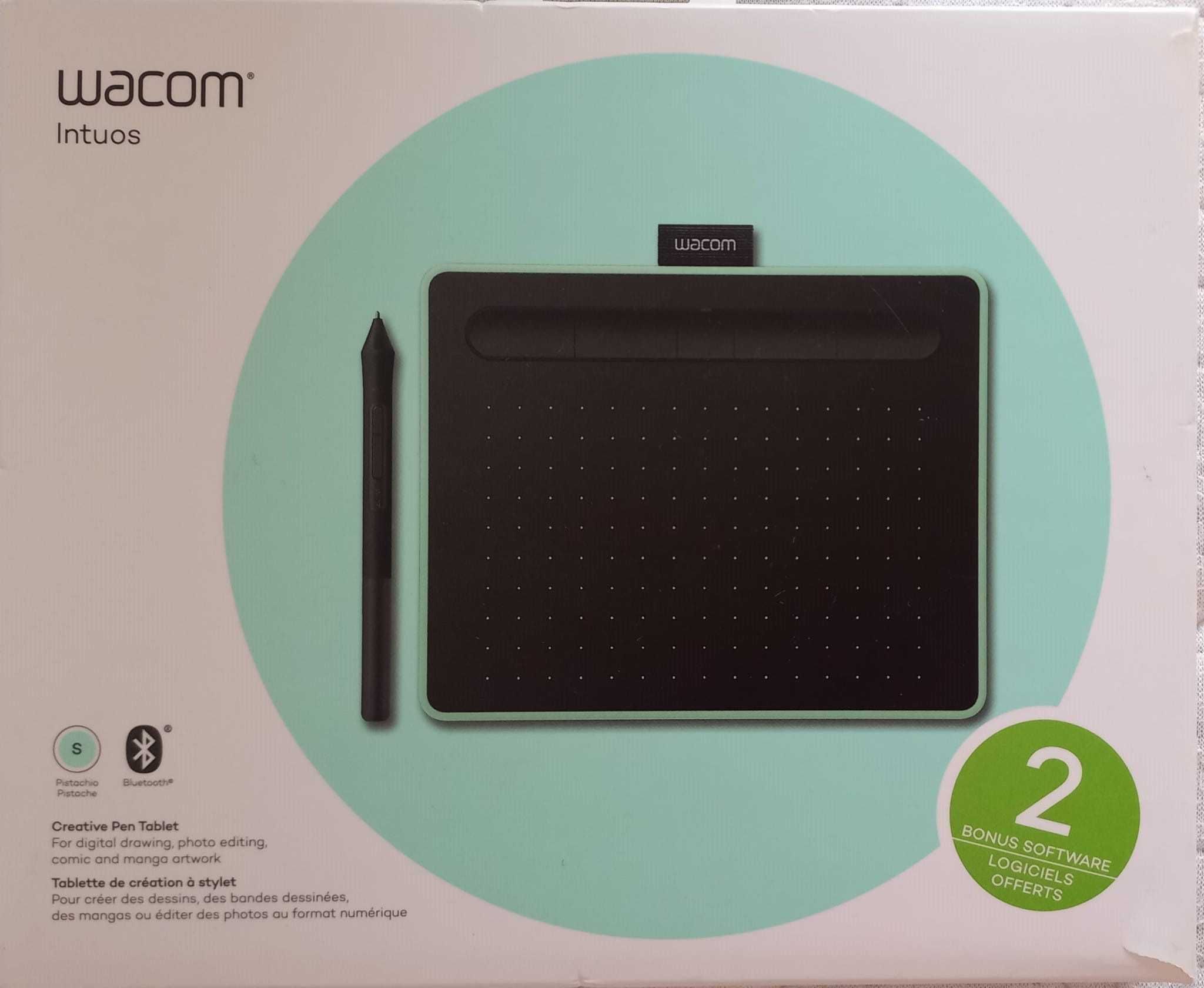 wacom intuos - bluetooth caneta mesa digitalizadora