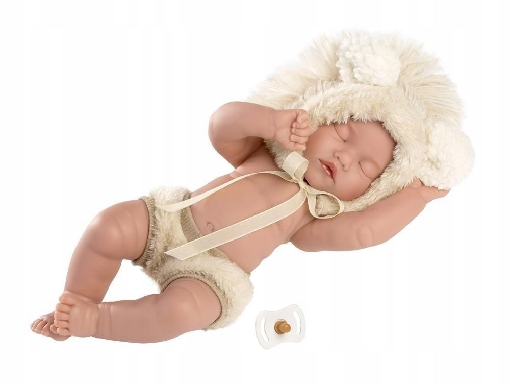 Lalka Winylowa Mini Baby Śpioszek 30cm, Llorens