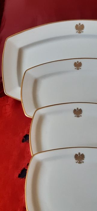 Ćmielów Porcelana zdobiona motywem Godła z Orzełkiem