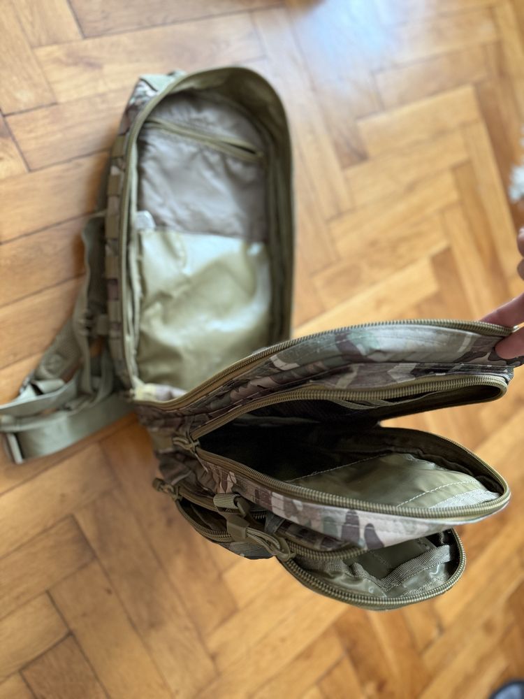 Plecak Multicam ASG wojskowy 25l z miejscem na bukłak 2l