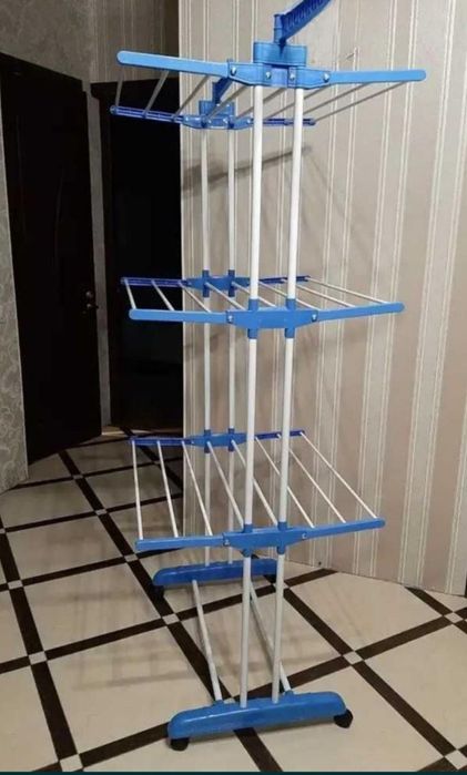 Складная сушилка для одежды,белья/ Сушка напольная большая/ сушарка