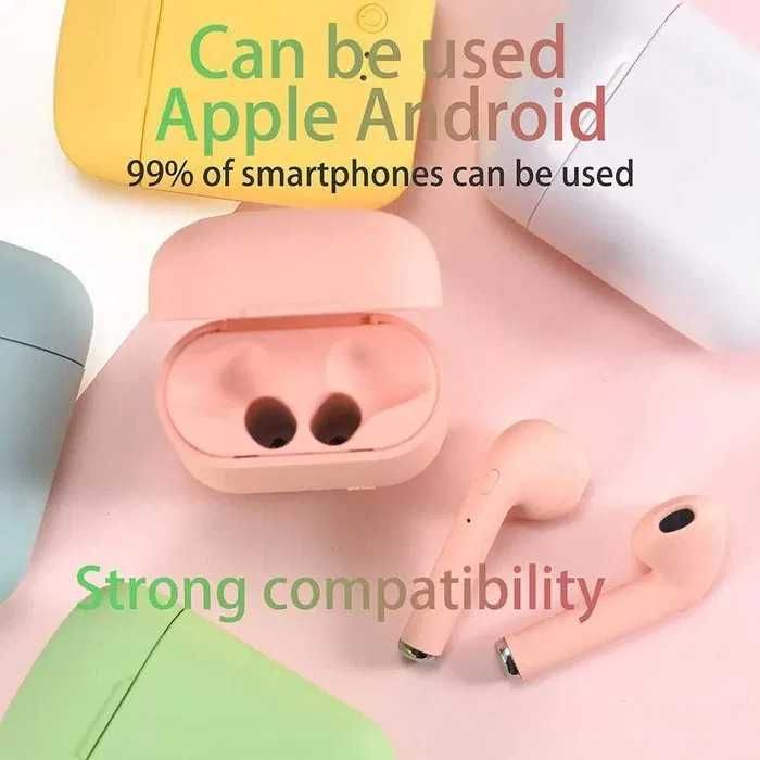 Macaron zestaw słuchawkowy Bluetooth matowy