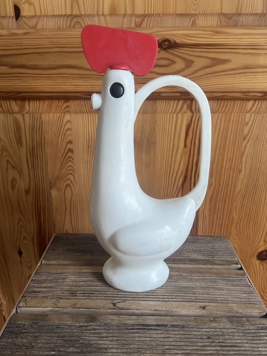 Sprzedam konewkę w kształcie kury PRL, vintage , lata 50-60 te