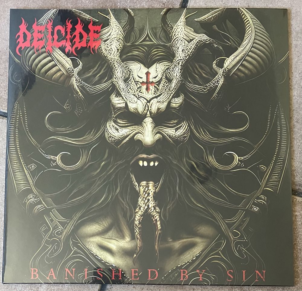DEICIDE - Banished By Sin - LP ltd 500 White & Black Vinyl