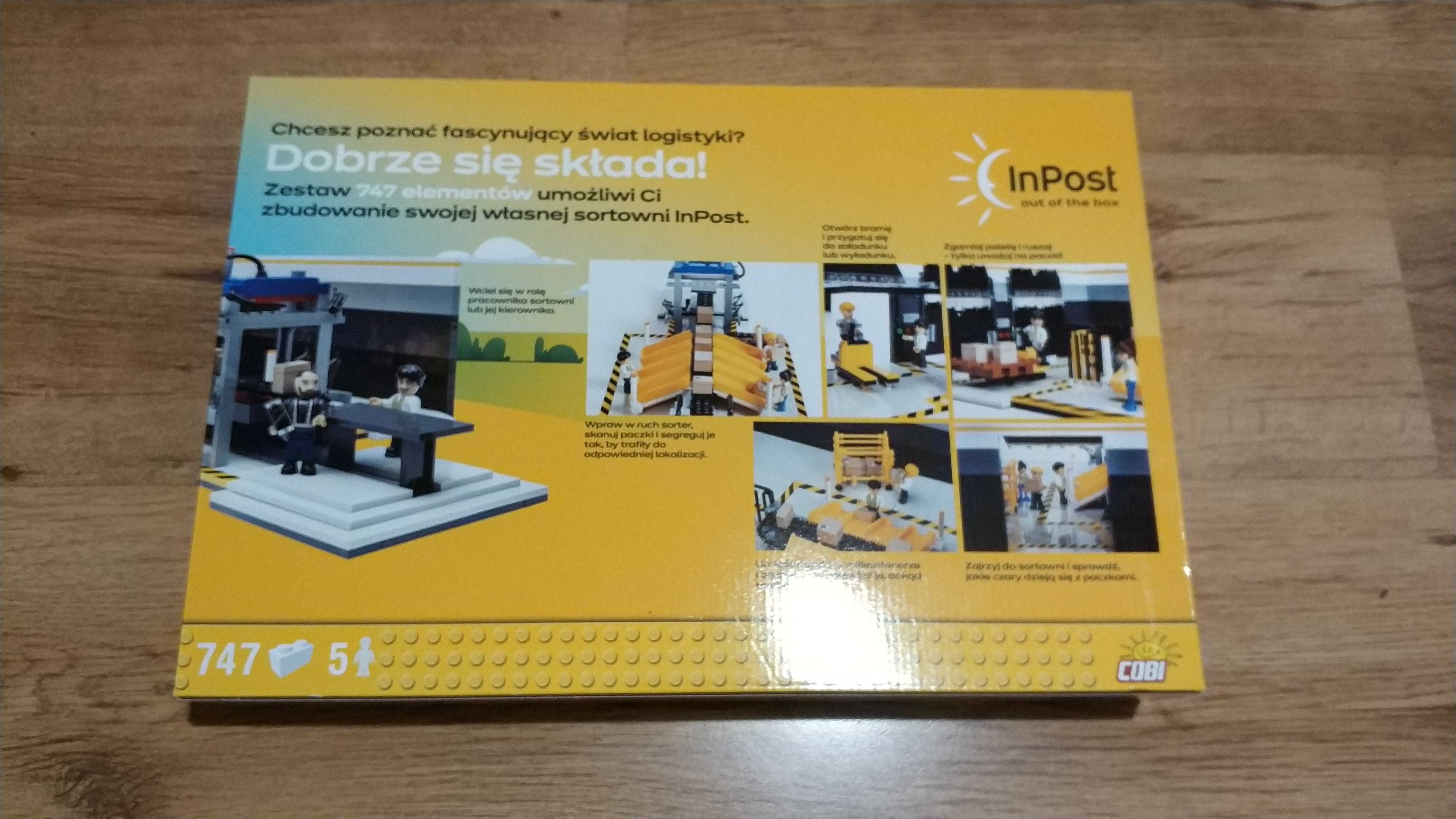 Sortownia InPost - klocki COBI (NOWE)