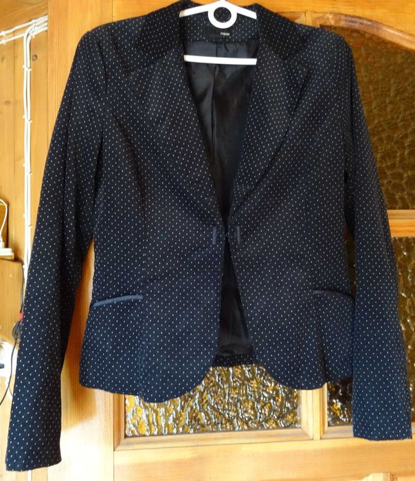 Żakiet, marynarka czarna roz 38