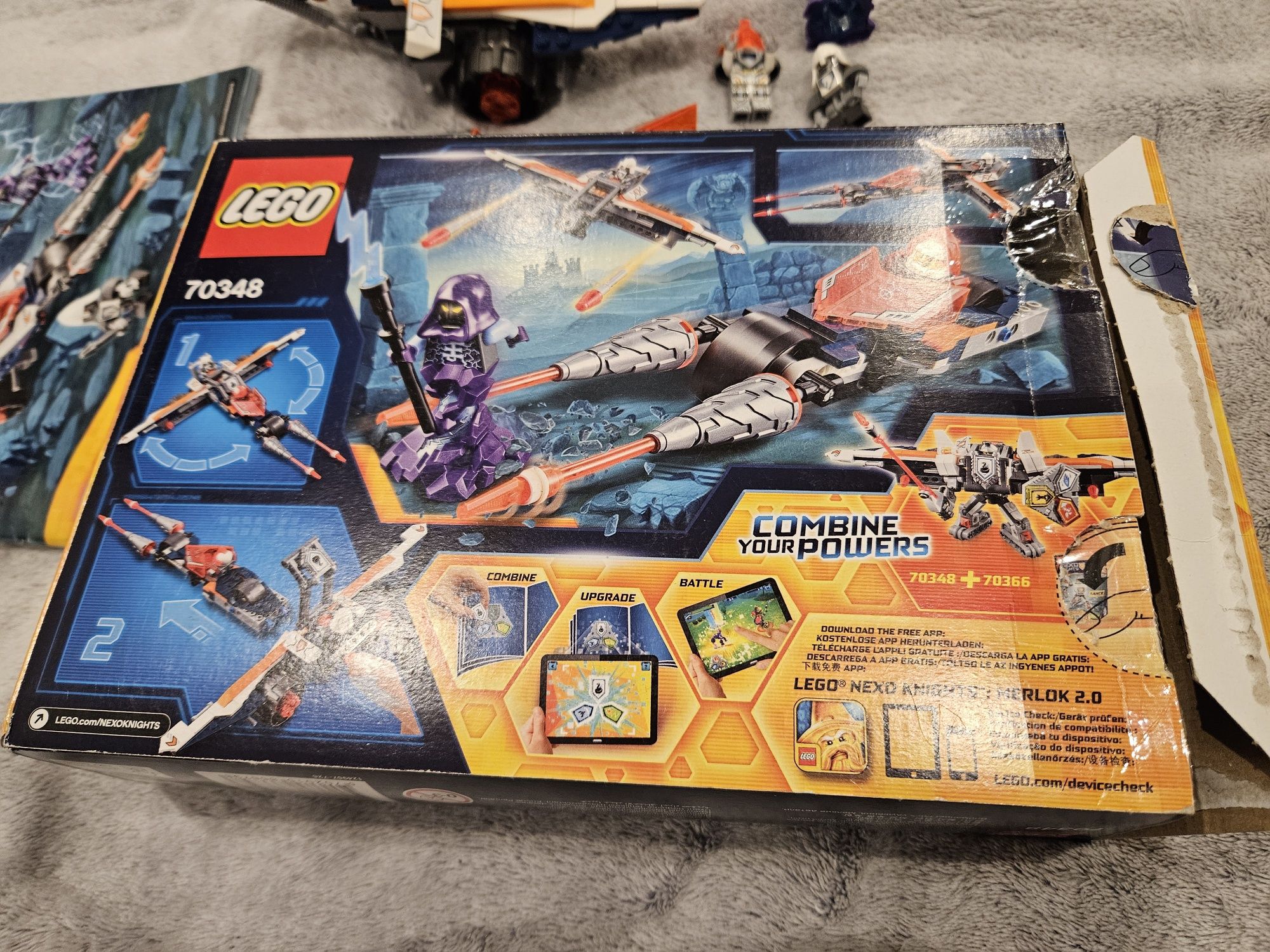 LEGO 70348 Nexo Knights Bojowy pojazd Lance'a