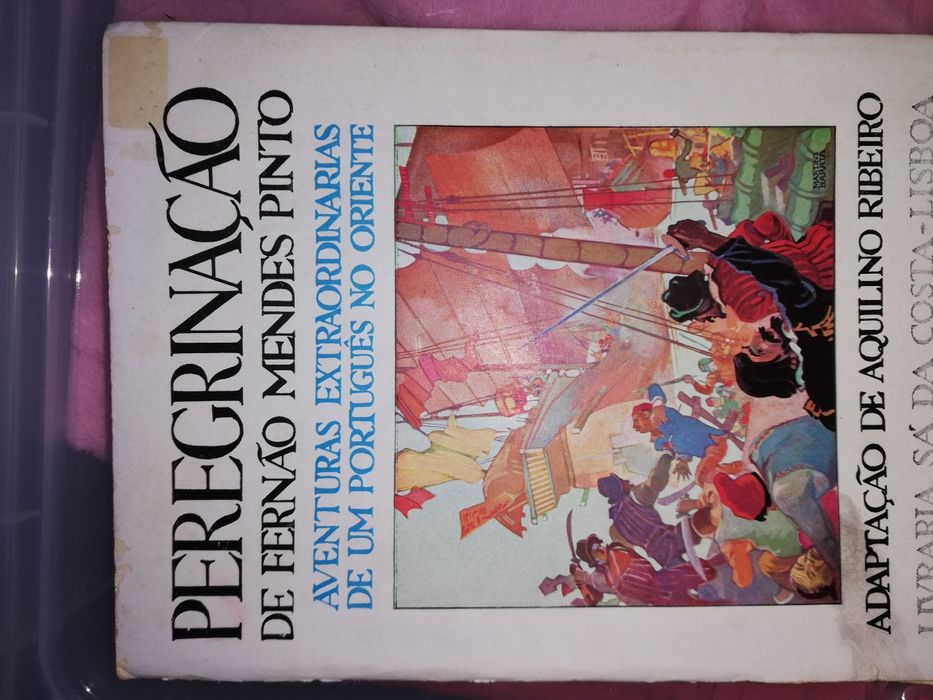 3 livros adaptados em prosa Peregrinação, A Odisseia e Os Lusíadas